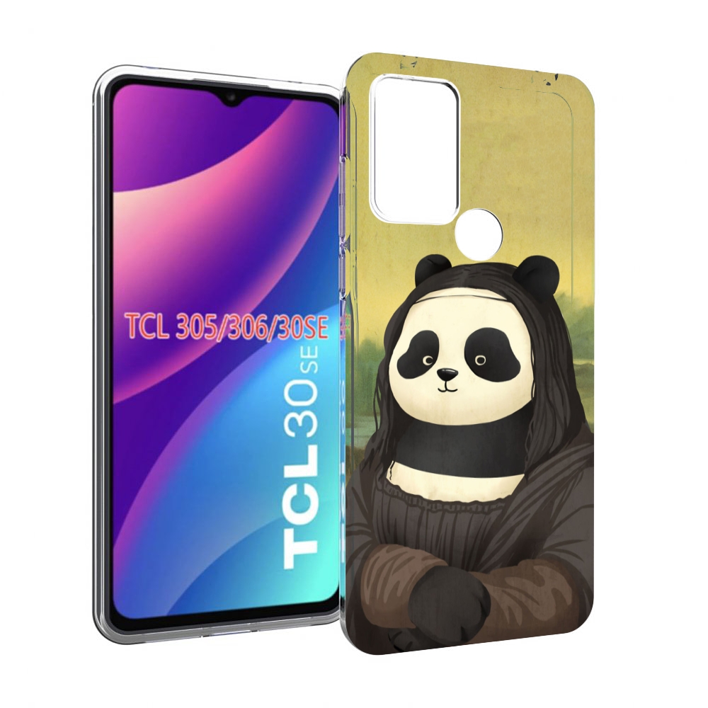 

Чехол MyPads панда монализа для TCL 30SE/305/306/30E, Tocco