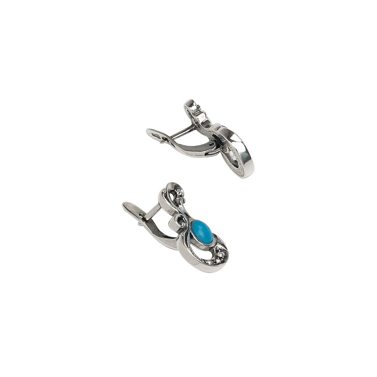 

Серьги Jenavi d95231b0 бирюза, d95231b0