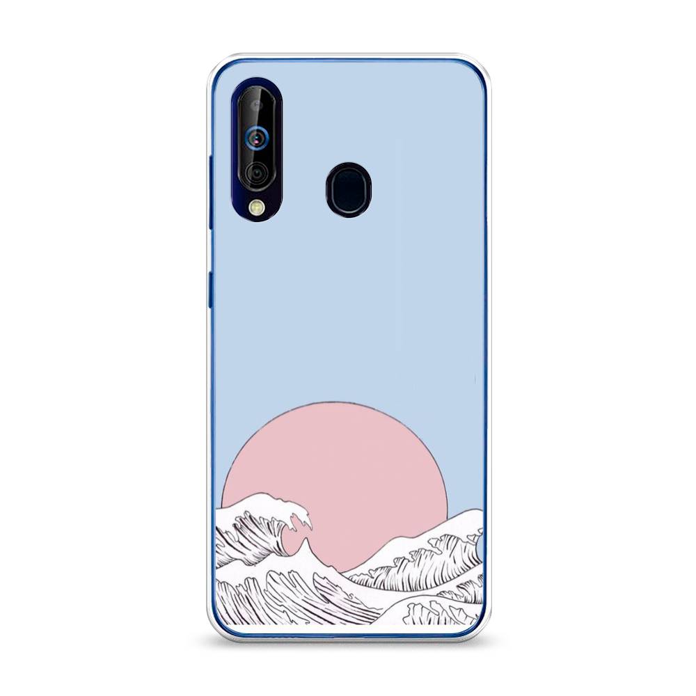 

Чехол Awog на Samsung Galaxy A60/M40 "Японское солнце", 28250-10