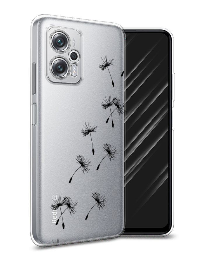 

Чехол Awog на Poco X4 GT/Redmi Note 11T Pro/11T Pro Plus "Летящие одуванчики", Разноцветный, 315550-8
