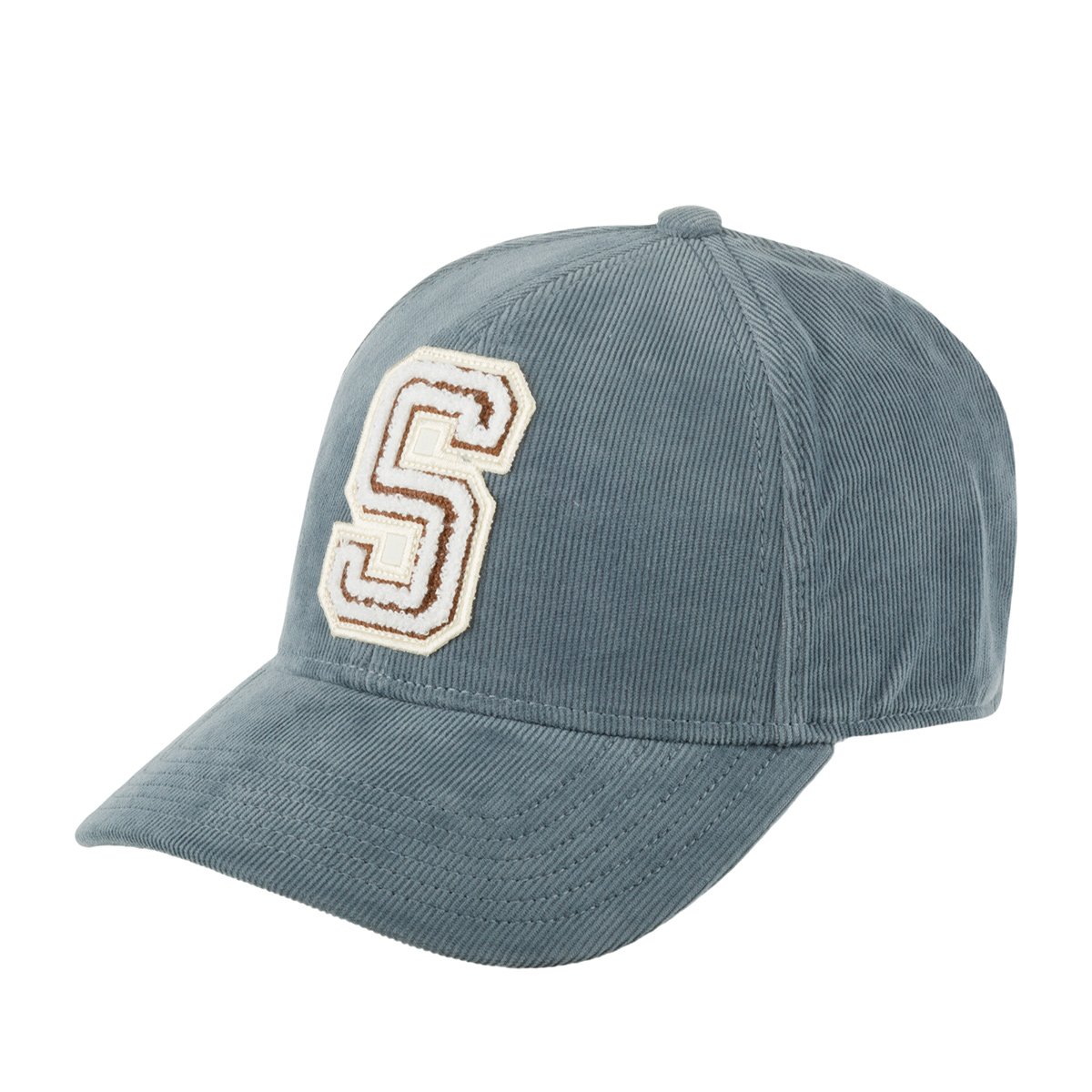 Бейсболка унисекс Stetson 7721147 BASEBALL CAP SUSTAINABLE CORDUROY голубая, one size