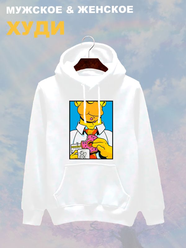 

Худи унисекс SHARP&CUT DAF273228 белое XL, Белый, DAF273228