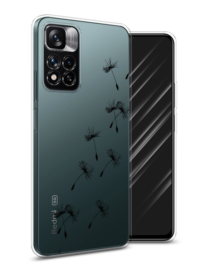 

Чехол Awog на Xiaomi Redmi Note 11 Pro Plus 5G "Летящие одуванчики", Разноцветный, 312150-8
