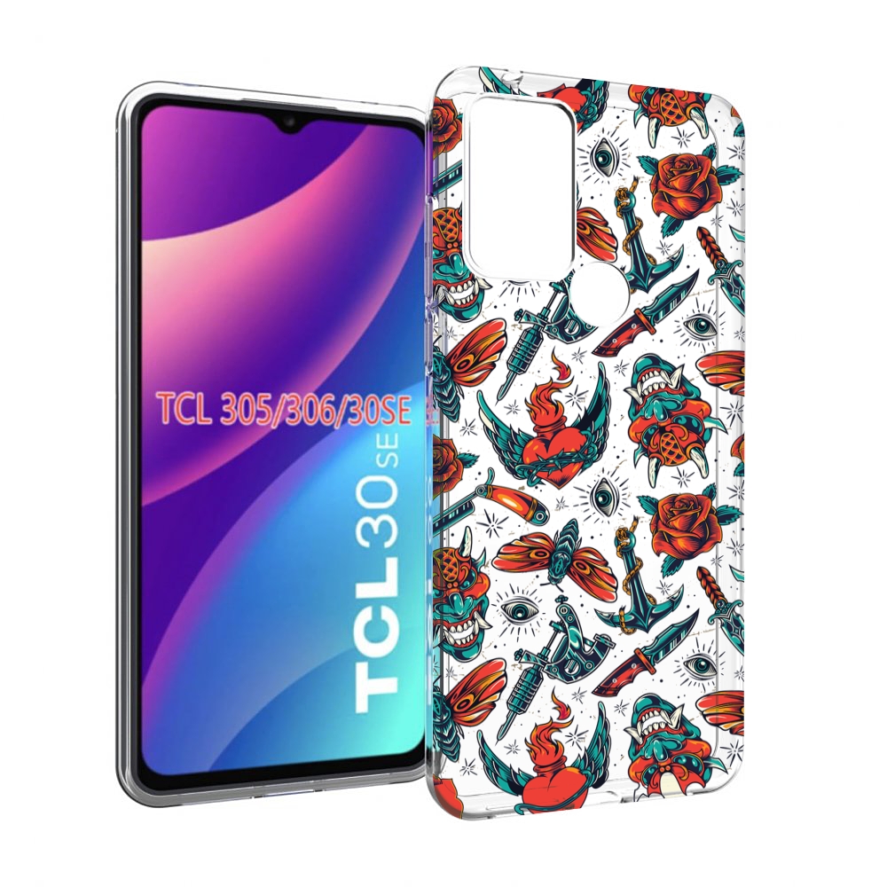 

Чехол MyPads олд-скул-пак для TCL 30SE/305/306/30E, Tocco