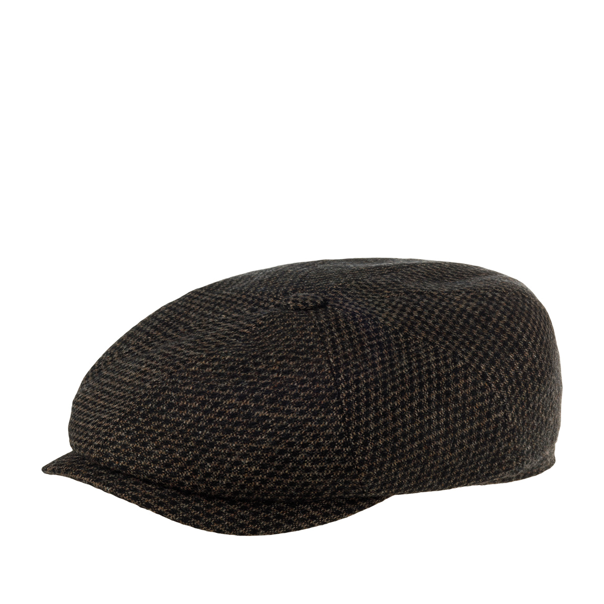 

Кепка восьмиклинка унисекс Stetson 6870104 HATTERAS WOOL коричневая, р.63, Коричневый, 6870104 HATTERAS WOOL