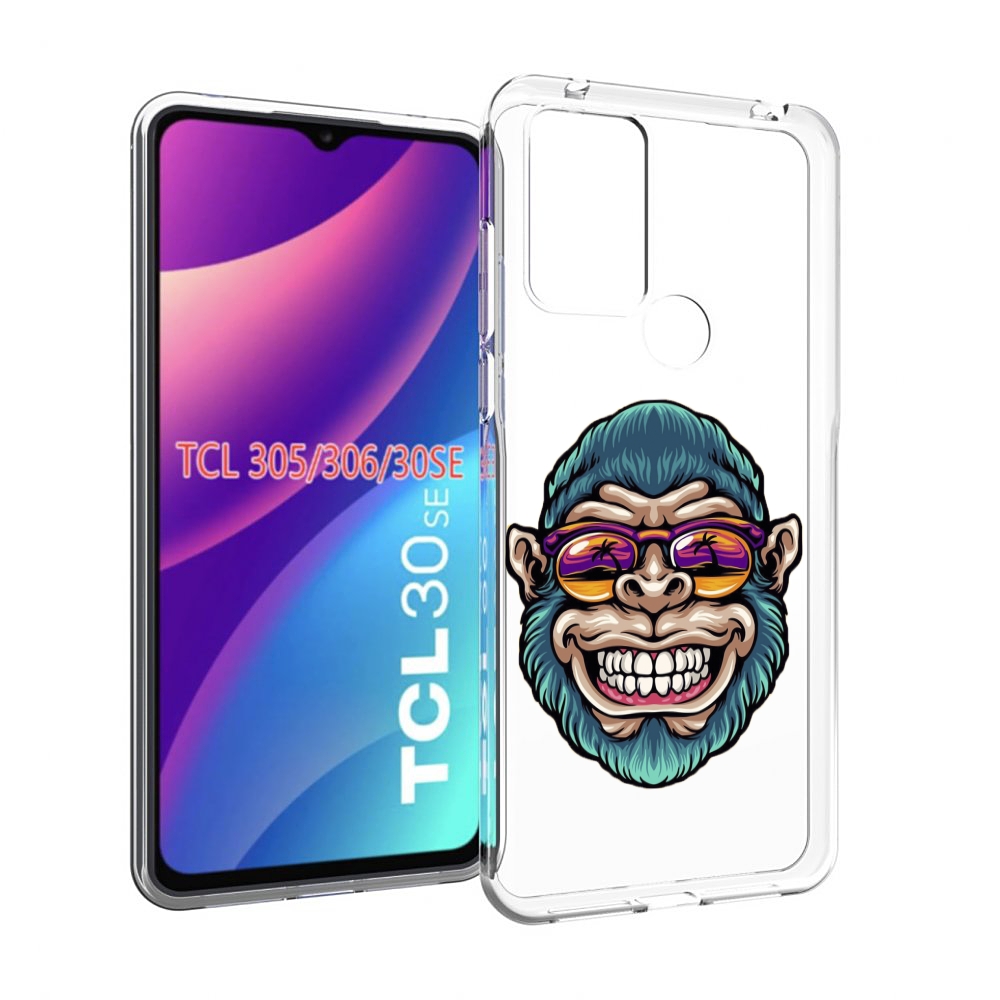 

Чехол MyPads обезьяна улыбается для TCL 30SE/305/306/30E, Tocco
