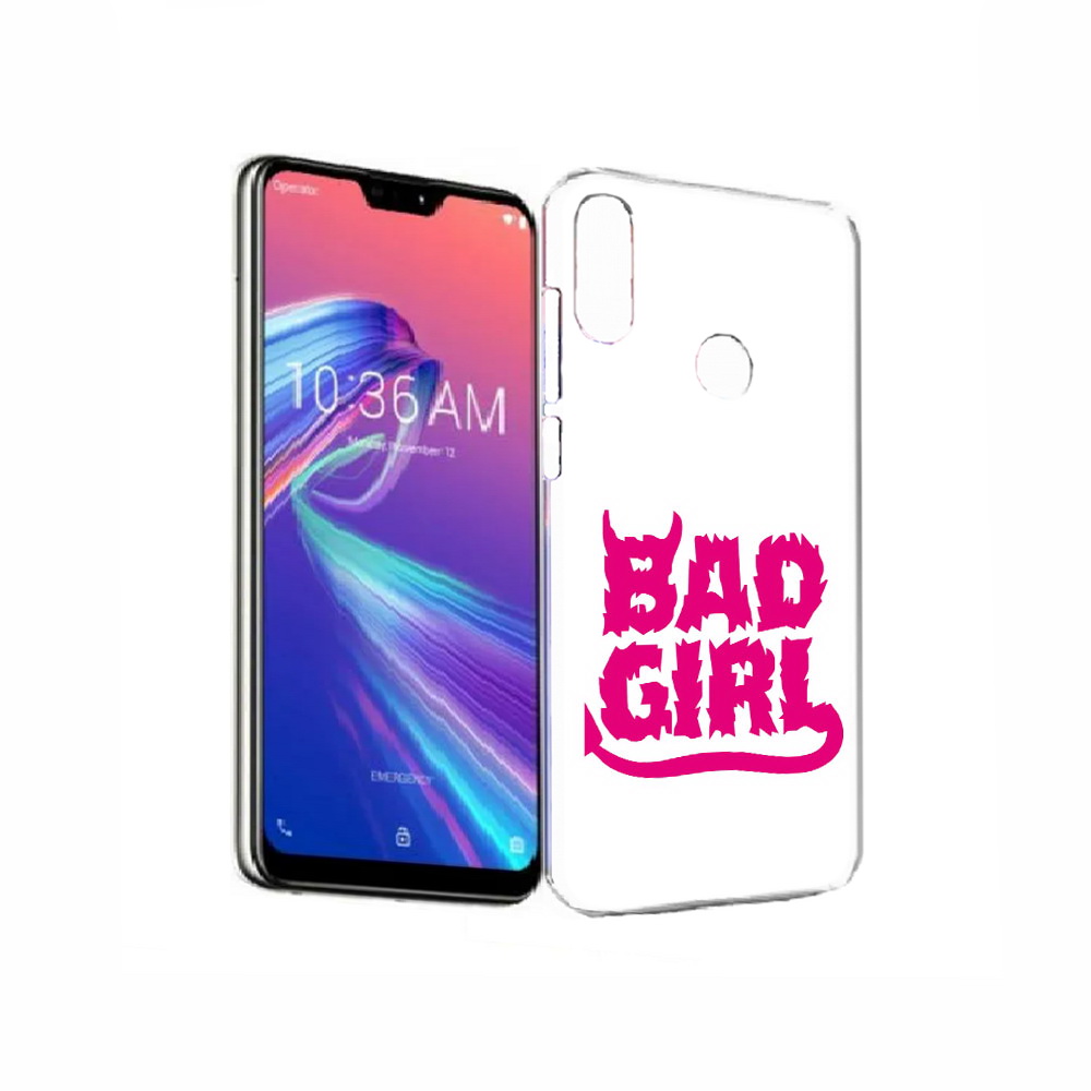 

Чехол MyPads Tocco для Asus ZenFone Max Pro (M2) (ZB631KL) плохая девочка, Прозрачный, Tocco