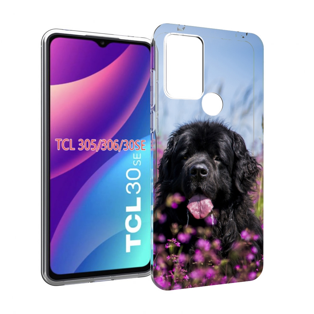 

Чехол MyPads ньюфаундлед для TCL 30SE/305/306/30E, Tocco