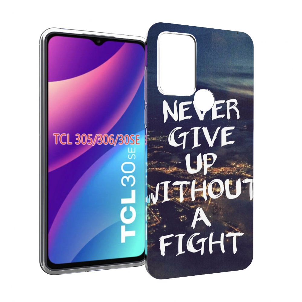 

Чехол MyPads никогда не сдавайся без боя для TCL 30SE/305/306/30E, Tocco