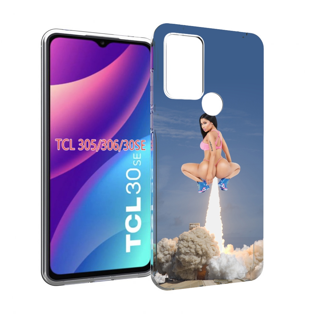 

Чехол MyPads ники-минаж-ракета детский для TCL 30SE/305/306/30E, Tocco