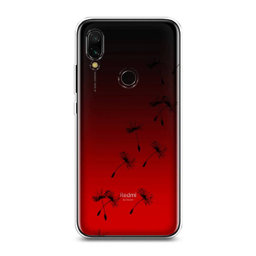 

Чехол Awog на Xiaomi Redmi 7 "Летящие одуванчики", Разноцветный, 35050-8