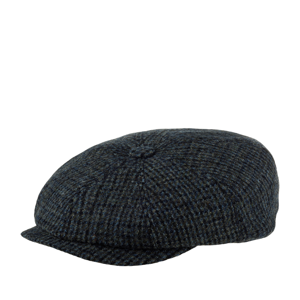 

Кепка восьмиклинка унисекс Stetson 6840214 HATTERAS HARRIS TWEED серая/синяя, р.62, Синий, 6840214 HATTERAS HARRIS TWEED