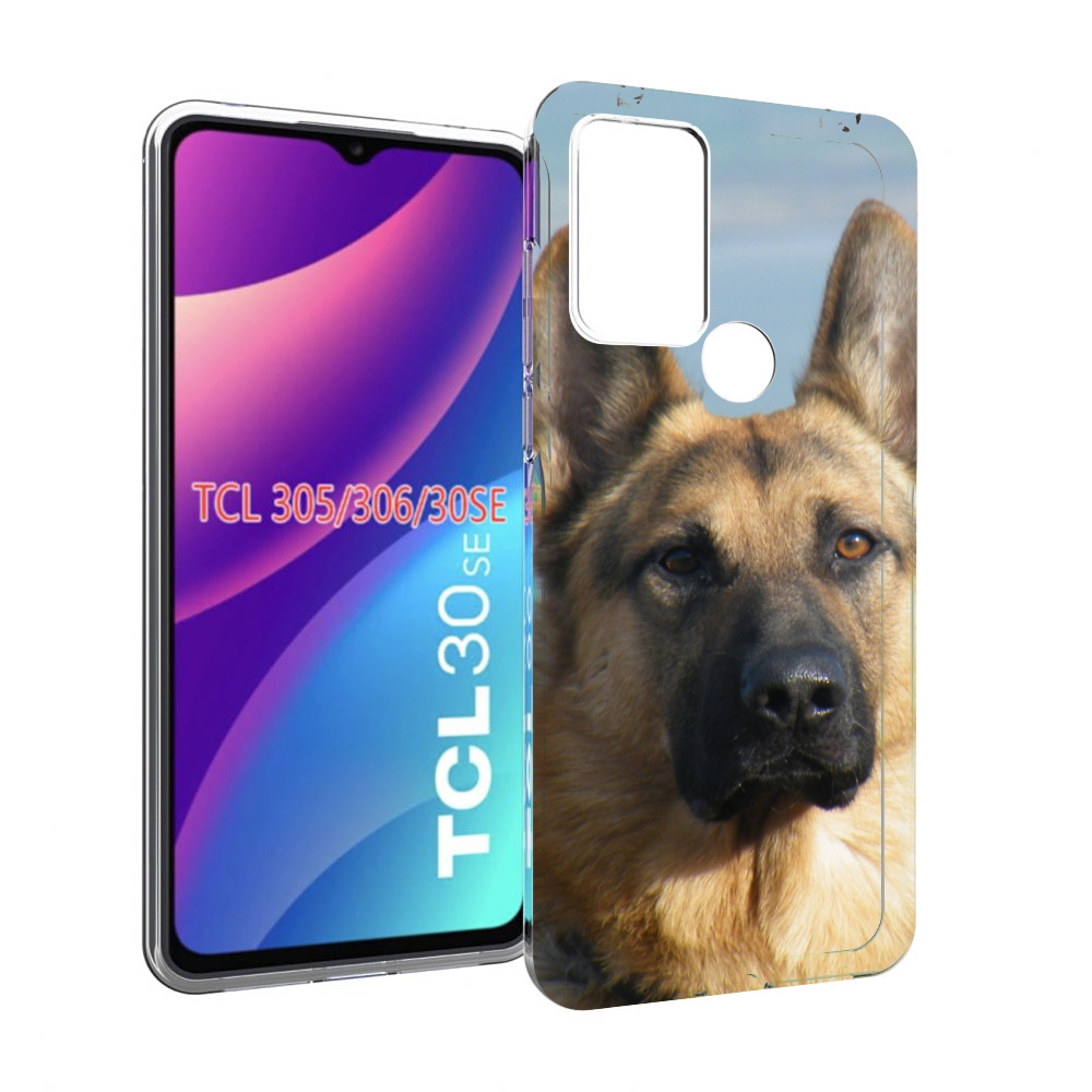

Чехол MyPads немецкая овчарка для TCL 30SE/305/306/30E, Tocco