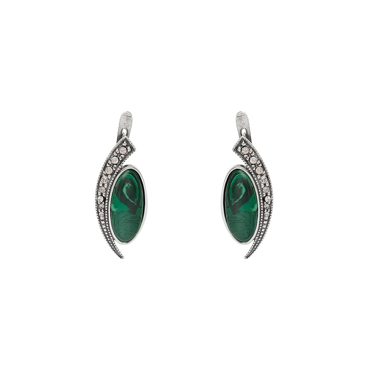 

Серьги Jenavi b37131m0 малахит, b37131m0