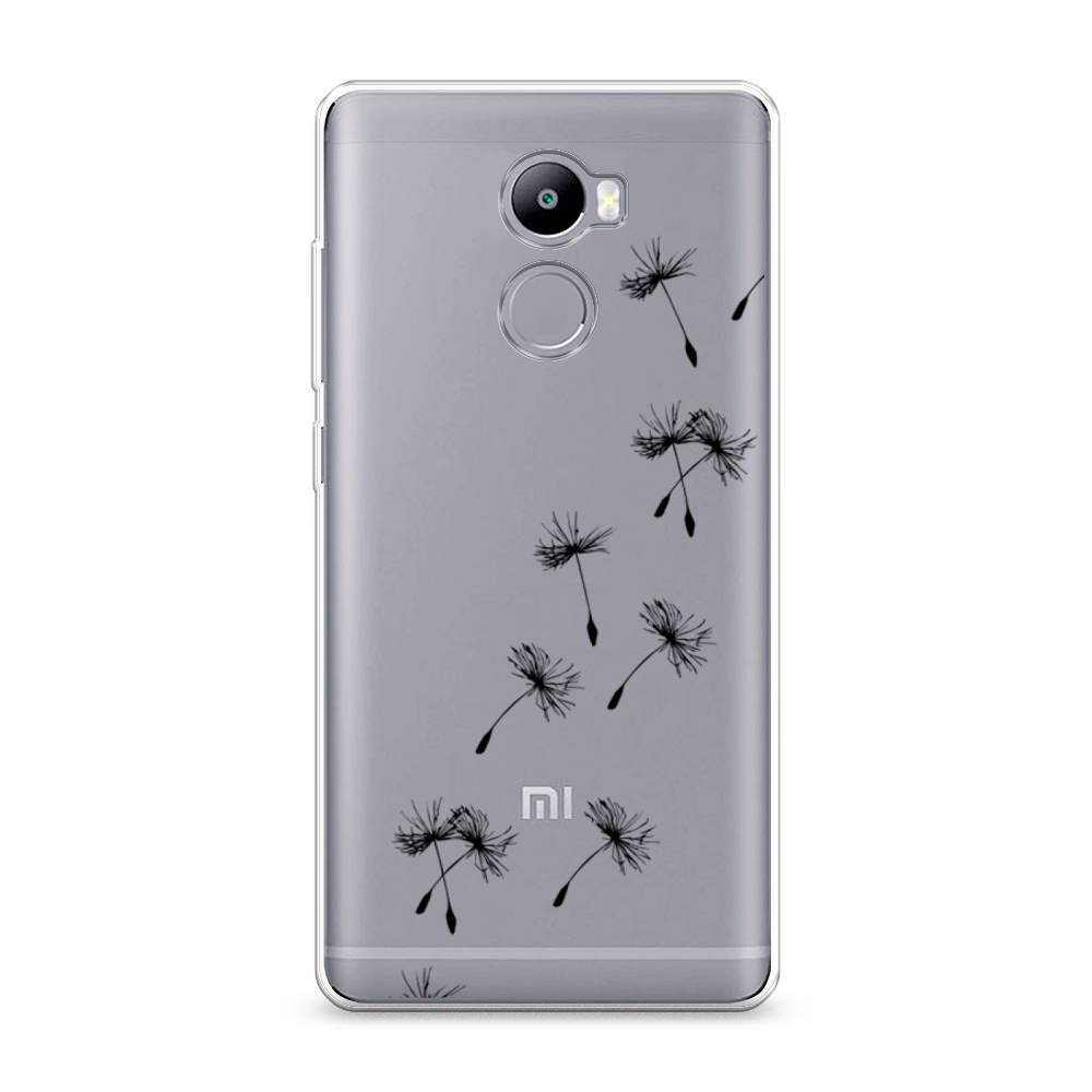 

Чехол Awog на Xiaomi Redmi 4 "Летящие одуванчики", Разноцветный, 31150-8