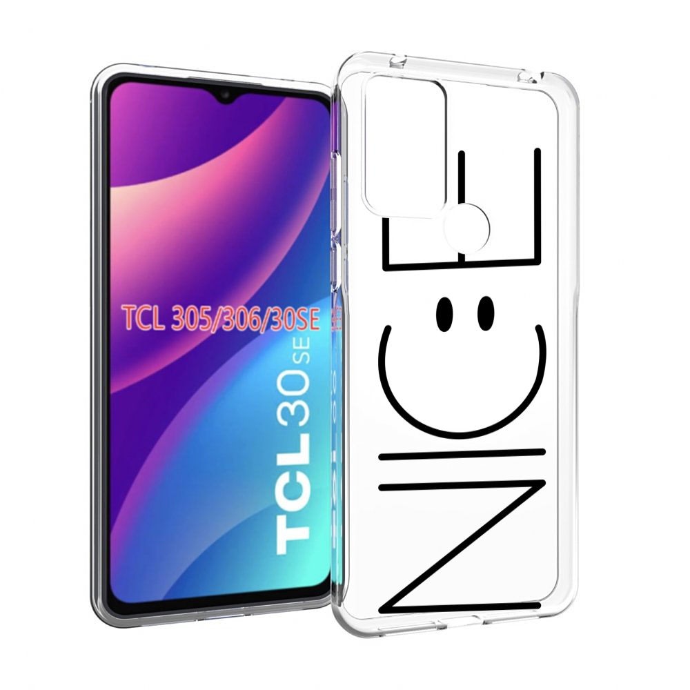 

Чехол MyPads найс-надпись для TCL 30SE/305/306/30E, Tocco