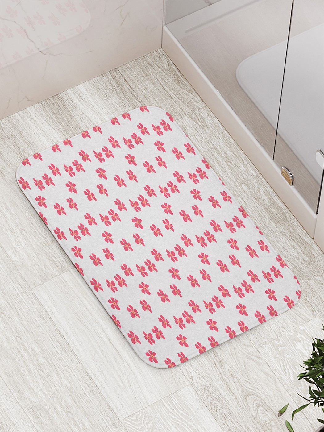

Коврик противоскользящий для ванной, сауны, бассейна, 77х52 см bath_72804 JoyArty