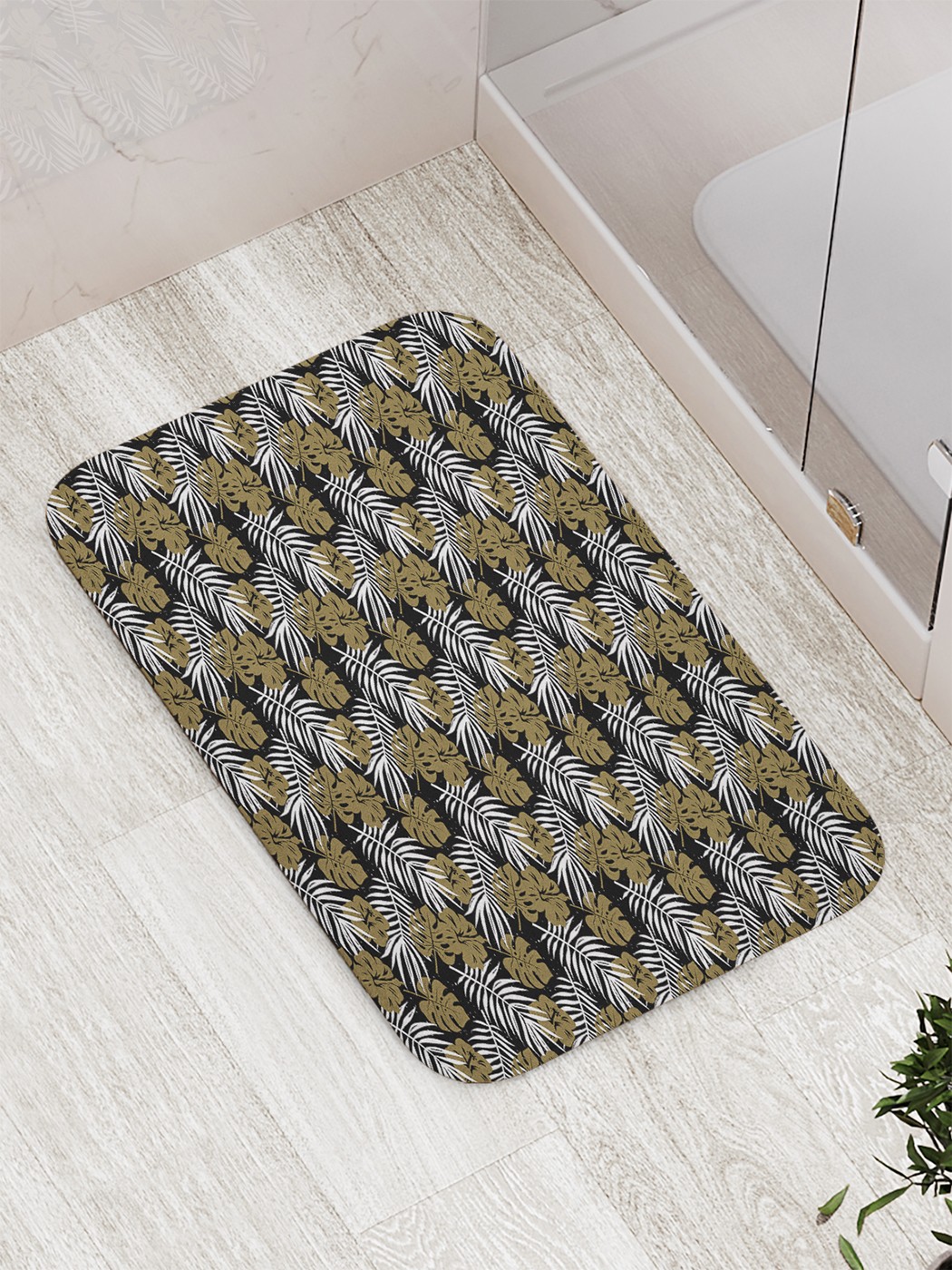 

Коврик противоскользящий для ванной, сауны, бассейна, 77х52 см bath_72798 JoyArty