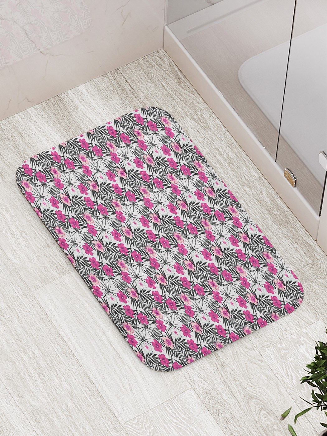 

Коврик противоскользящий для ванной, сауны, бассейна, 77х52 см bath_72796 JoyArty