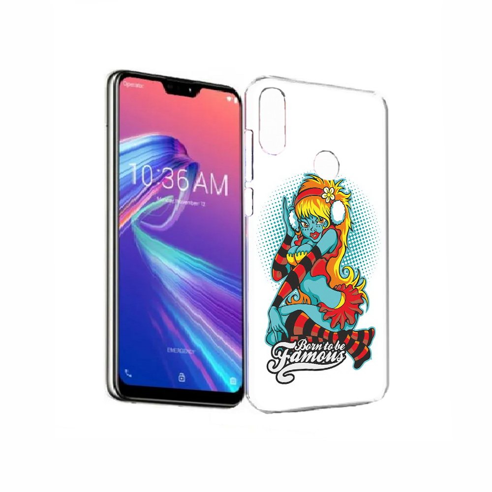 

Чехол MyPads для Asus ZenFone Max Pro (M2) (ZB631KL) нарисованная девушка в наушниках, Прозрачный, Tocco