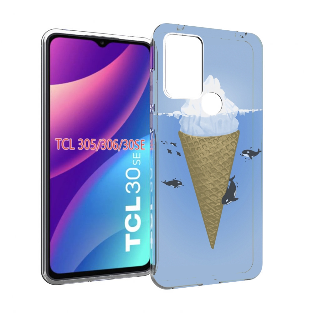 

Чехол MyPads мороженное-у-косаток для TCL 30SE/305/306/30E, Tocco