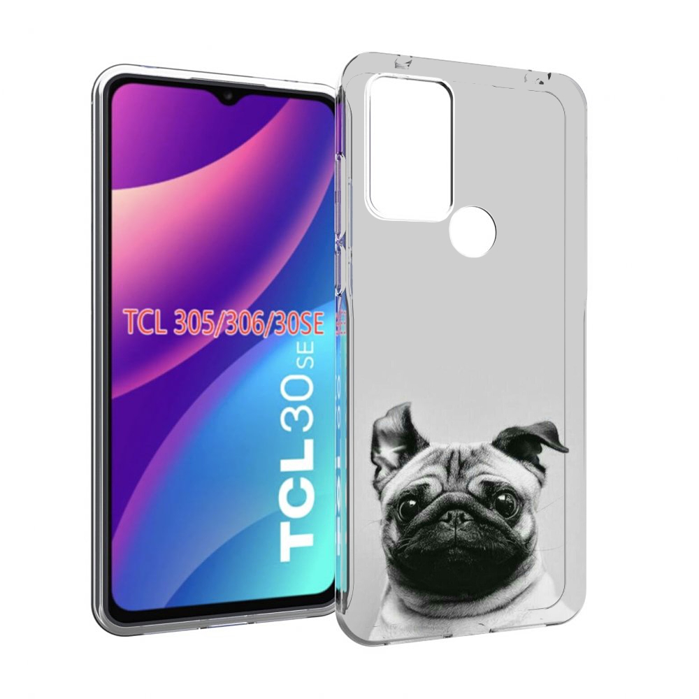 

Чехол MyPads мопс для TCL 30SE/305/306/30E, Tocco