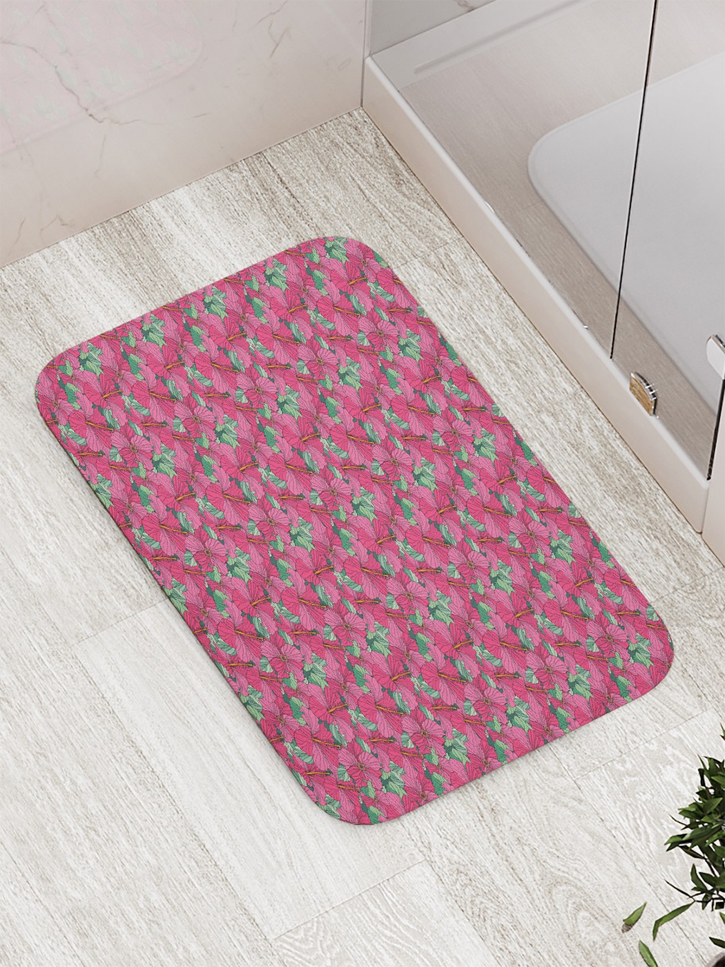 

Коврик противоскользящий для ванной, сауны, бассейна, 77х52 см bath_72788 JoyArty