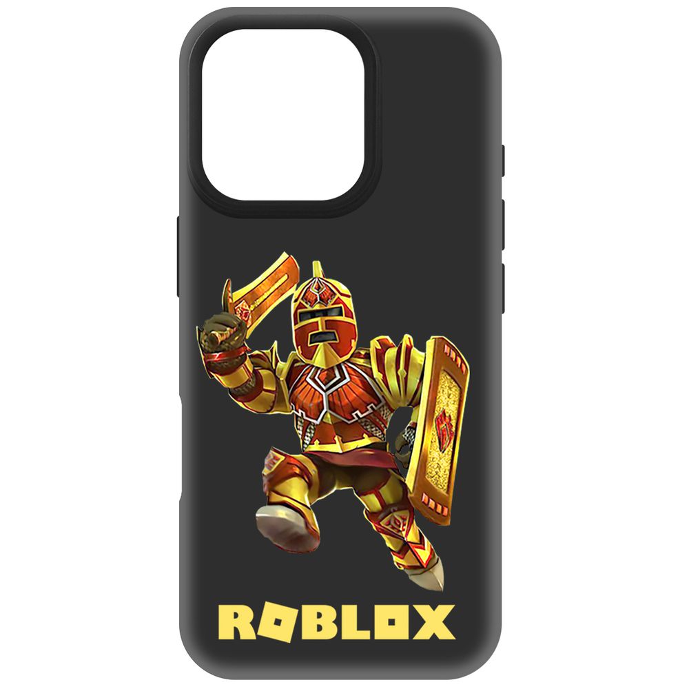 

Чехол-накладка Krutoff Soft Case Roblox-Рэдклифф для iPhone 16 Pro черный