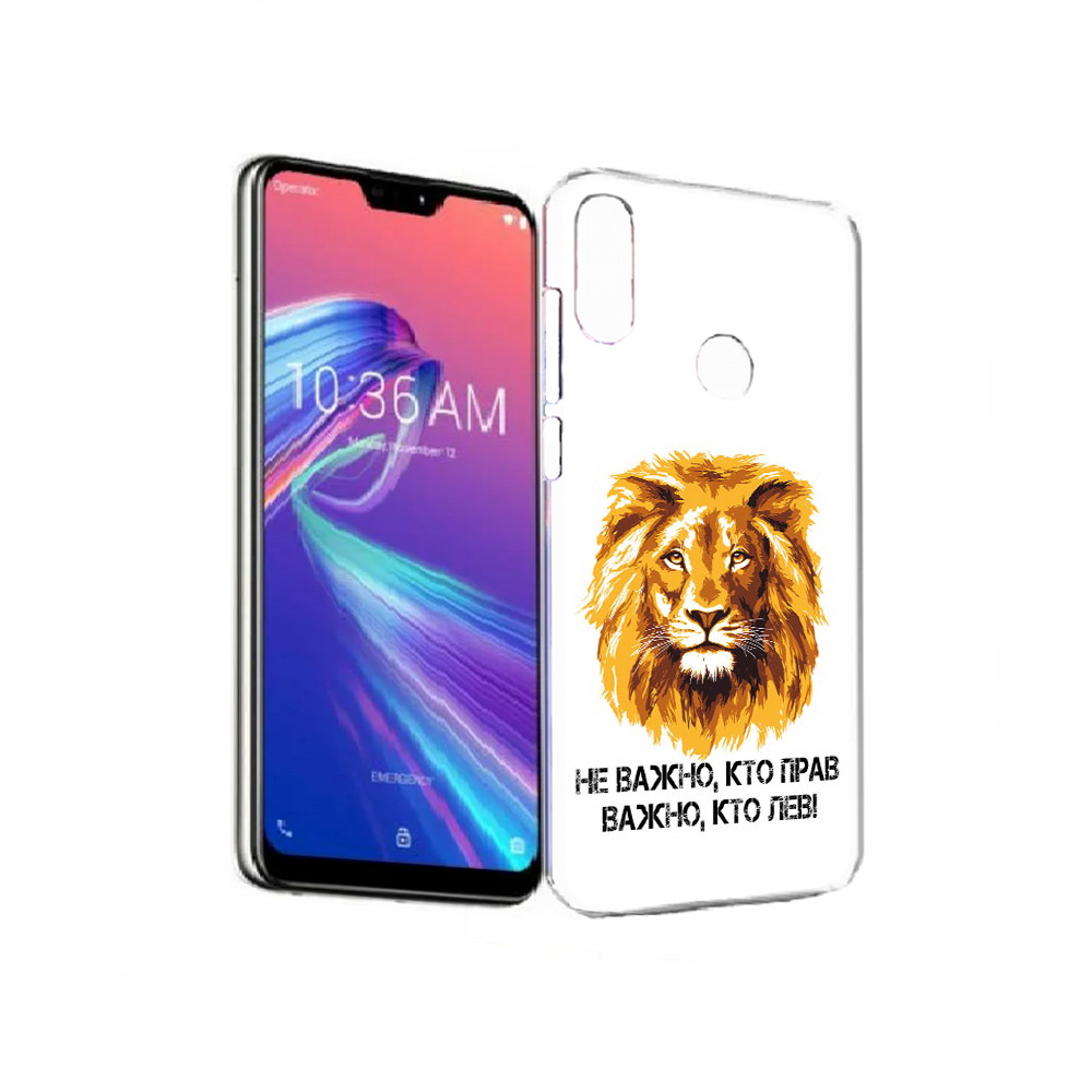 Чехол MyPads Tocco для Asus ZenFone Max Pro (M2) (ZB631KL) мудрый лев