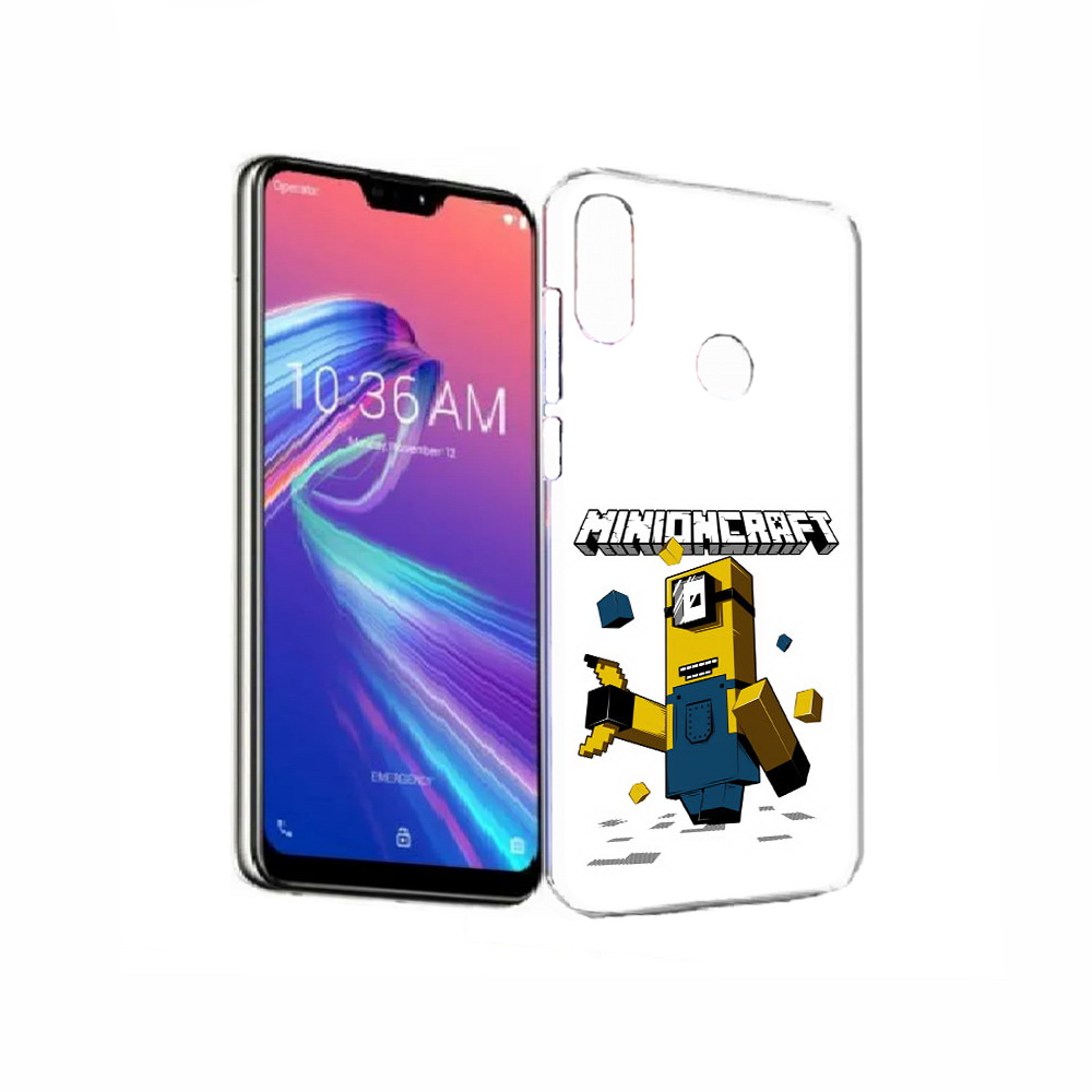 

Чехол MyPads Tocco для Asus ZenFone Max Pro (M2) (ZB631KL) миньон, Прозрачный, Tocco