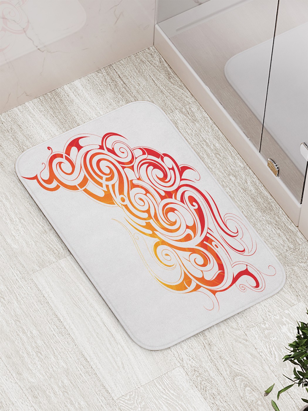 

Коврик противоскользящий для ванной, сауны, бассейна, 77х52 см bath_72690 JoyArty