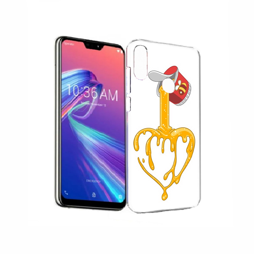

Чехол MyPads Tocco для Asus ZenFone Max Pro (M2) (ZB631KL) медовое сердце, Прозрачный, Tocco