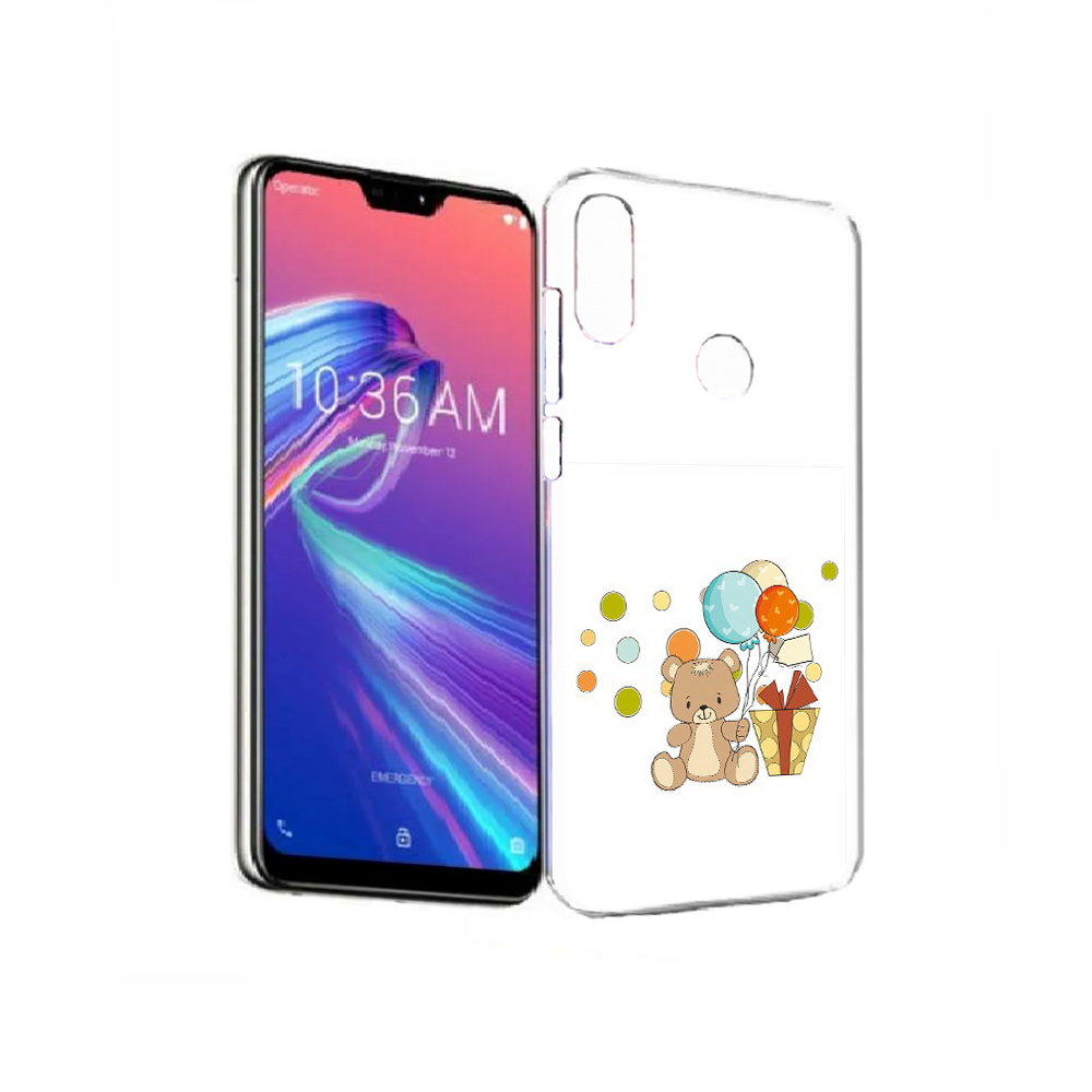 

Чехол MyPads Tocco для Asus ZenFone Max Pro (M2) (ZB631KL) медвеженок с подарком, Прозрачный, Tocco