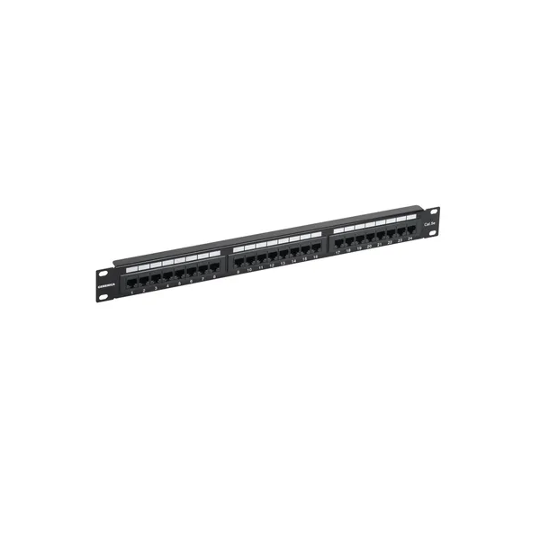 

ITK Патч-панель ITK PP24-1UC5EU-K05-G 19" 1U 24xRJ45 кат.5e UTP, Черный