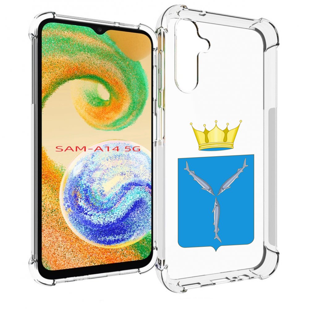 

Чехол MyPads герб-саратовская-область для Samsung Galaxy A14 5G, Прозрачный, Tocco