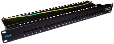 

Патч-панель Lanmaster TWT-PP25TEL45, Черный, TWT-PP25TEL45