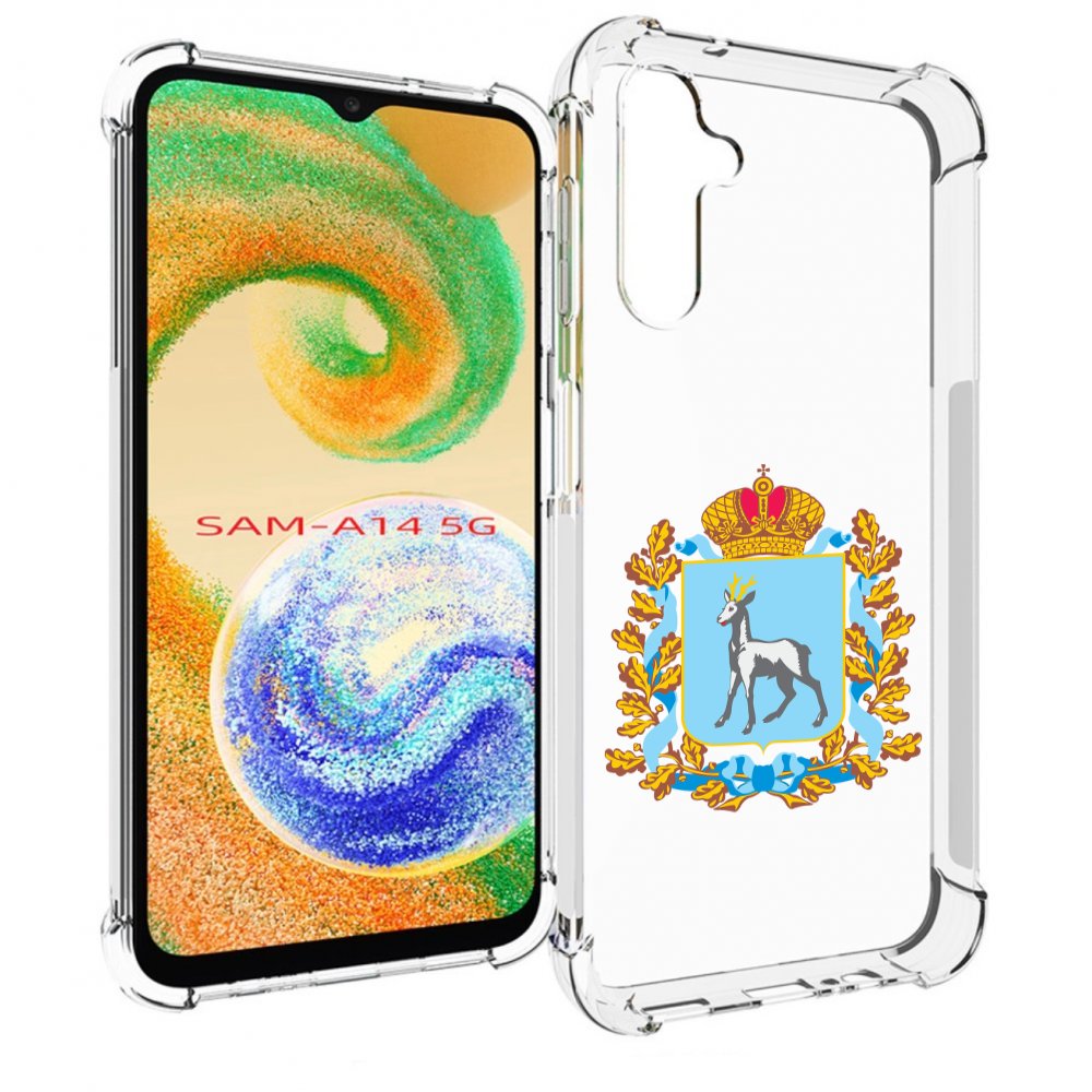 

Чехол MyPads герб-самарская-область для Samsung Galaxy A14 5G, Прозрачный, Tocco