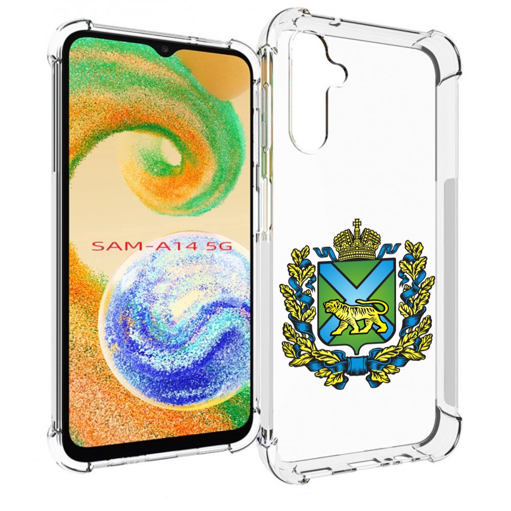 

Чехол MyPads герб-приморскии-краи для Samsung Galaxy A14 5G, Прозрачный, Tocco