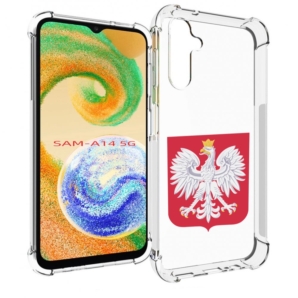 

Чехол MyPads герб-польши для Samsung Galaxy A14 5G, Прозрачный, Tocco