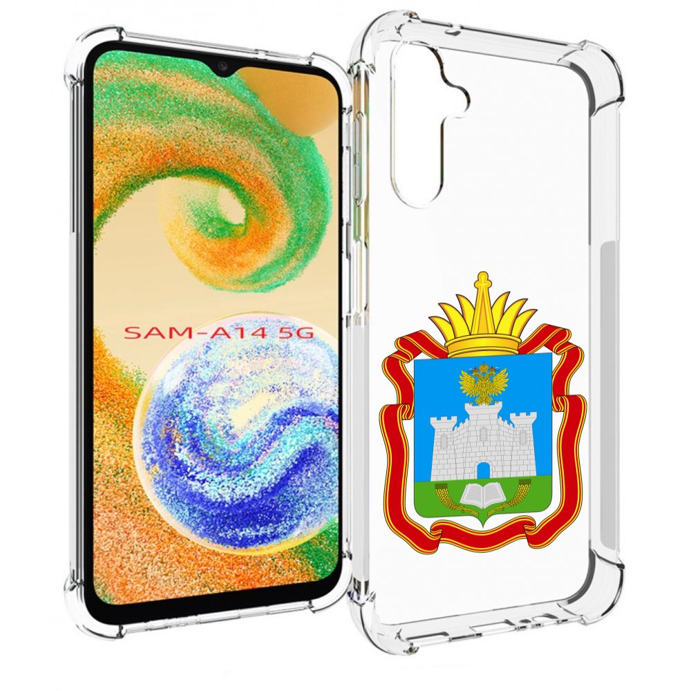 

Чехол MyPads герб-орловская-область для Samsung Galaxy A14 5G, Прозрачный, Tocco