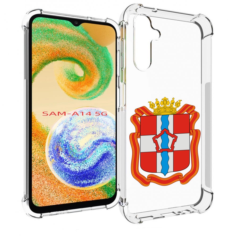 

Чехол MyPads герб-омскои-области для Samsung Galaxy A14 5G, Прозрачный, Tocco