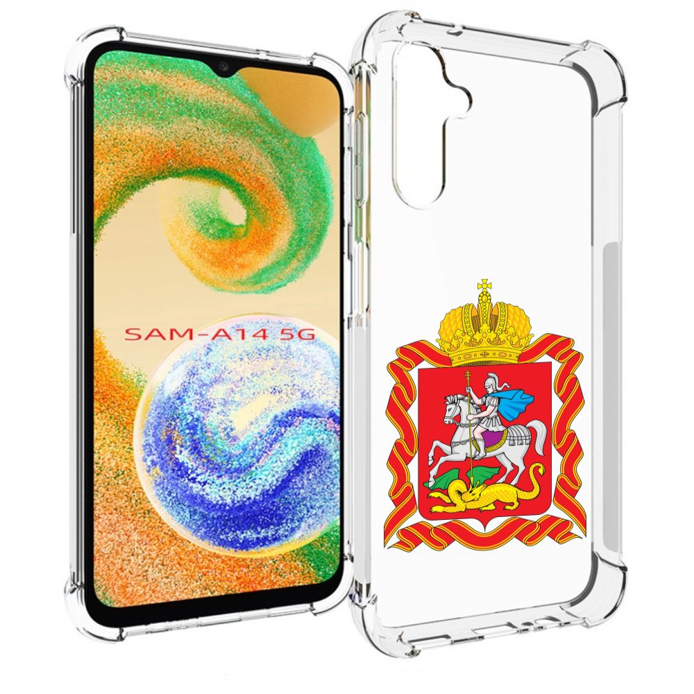 

Чехол MyPads герб-московская-область для Samsung Galaxy A14 5G, Прозрачный, Tocco