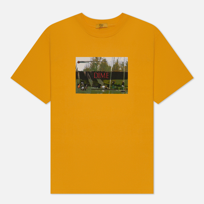 

Футболка мужская Dime You Died желтая 2XL, You Died