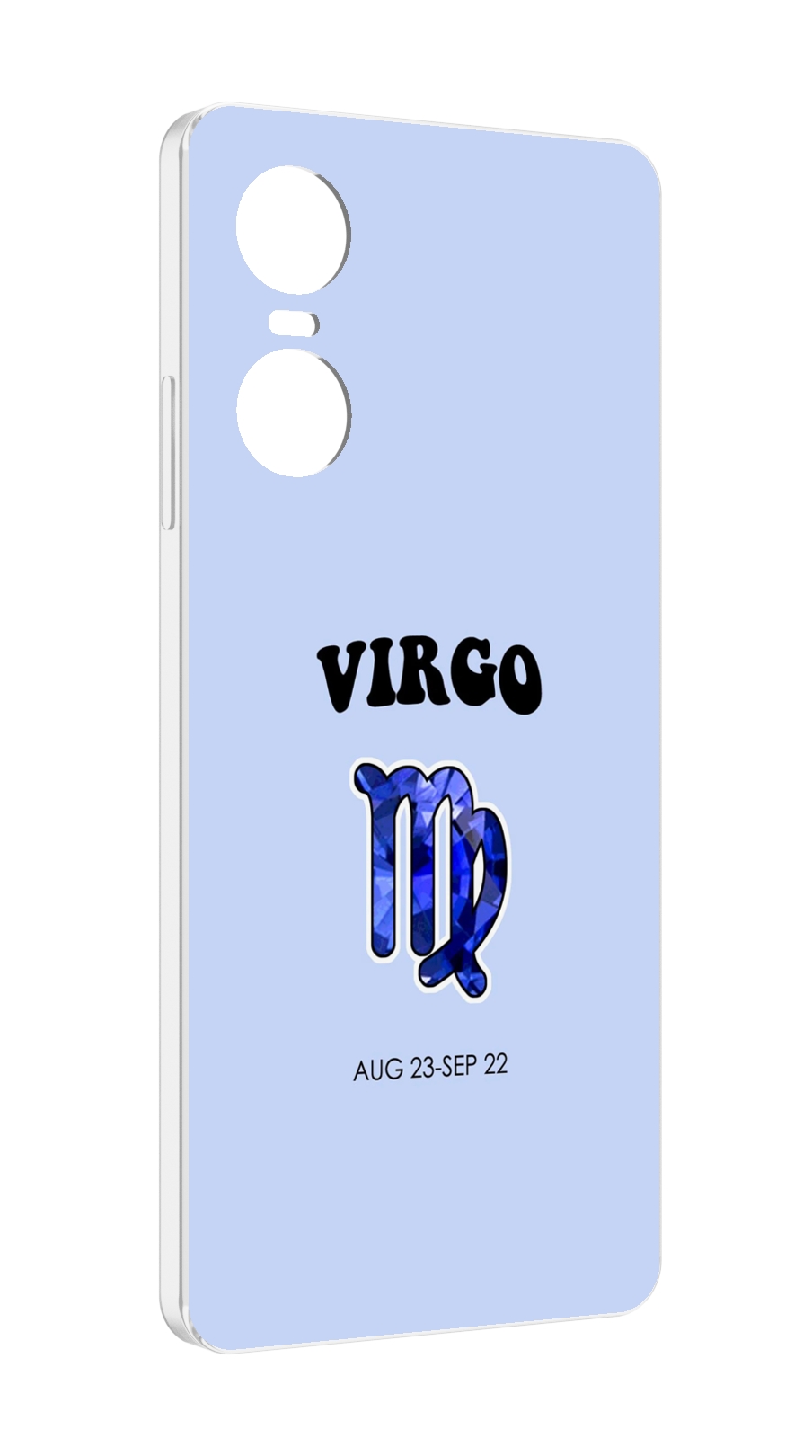 

Чехол MyPads знак-зодиака-дева-1 для Tecno Pop 6 Pro, Прозрачный, Tocco