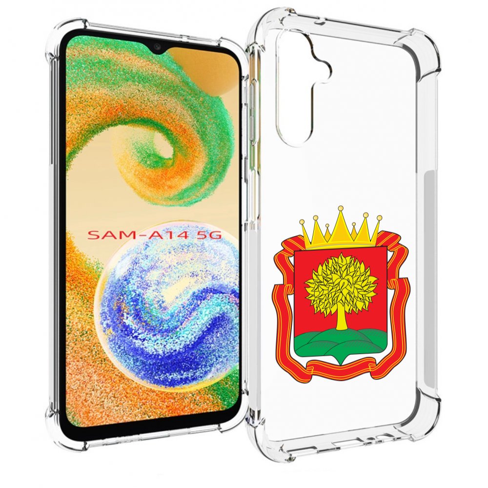 

Чехол MyPads герб-липецкая-область для Samsung Galaxy A14 5G, Прозрачный, Tocco