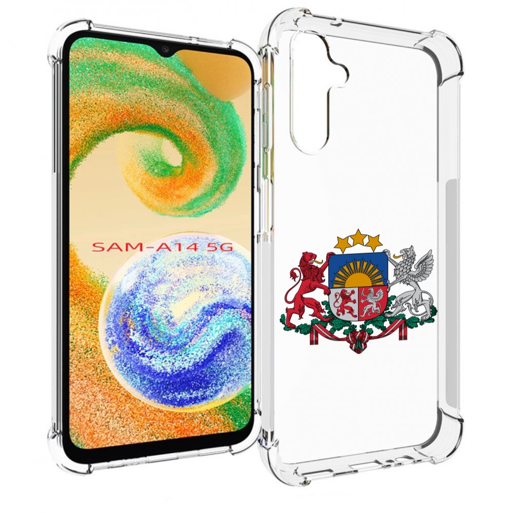 

Чехол MyPads герб-латвии для Samsung Galaxy A14 5G, Прозрачный, Tocco