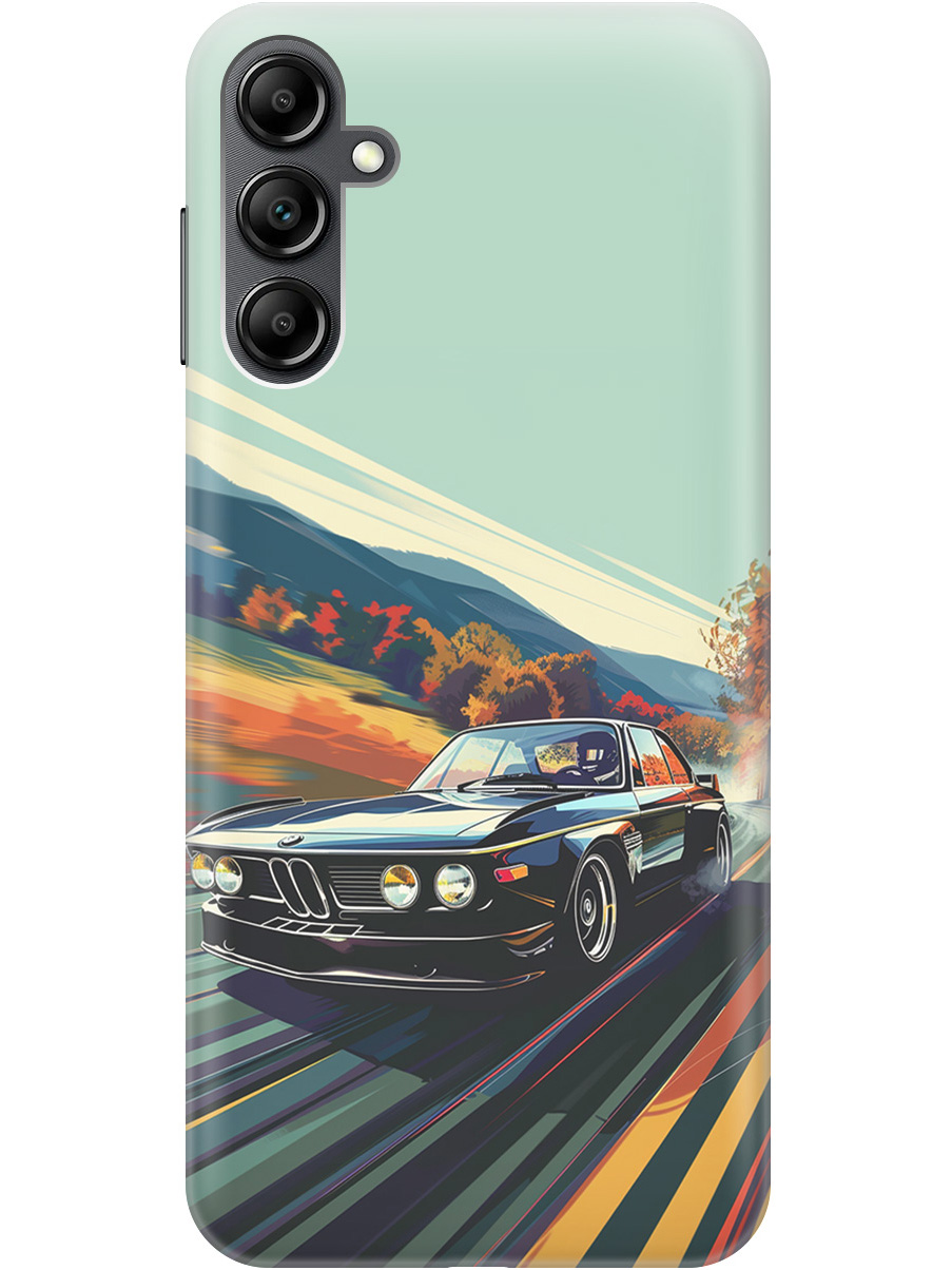 

Силиконовый чехол на Samsung Galaxy A14 с принтом "Гоночный BMW", Прозрачный;оранжевый;черный, 768741485