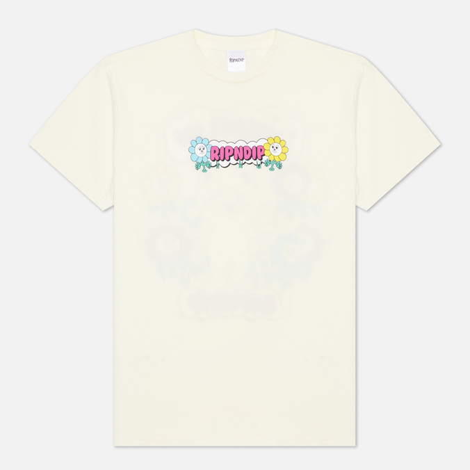 

Футболка мужская Ripndip Wheres My Hug бежевая L, Wheres My Hug