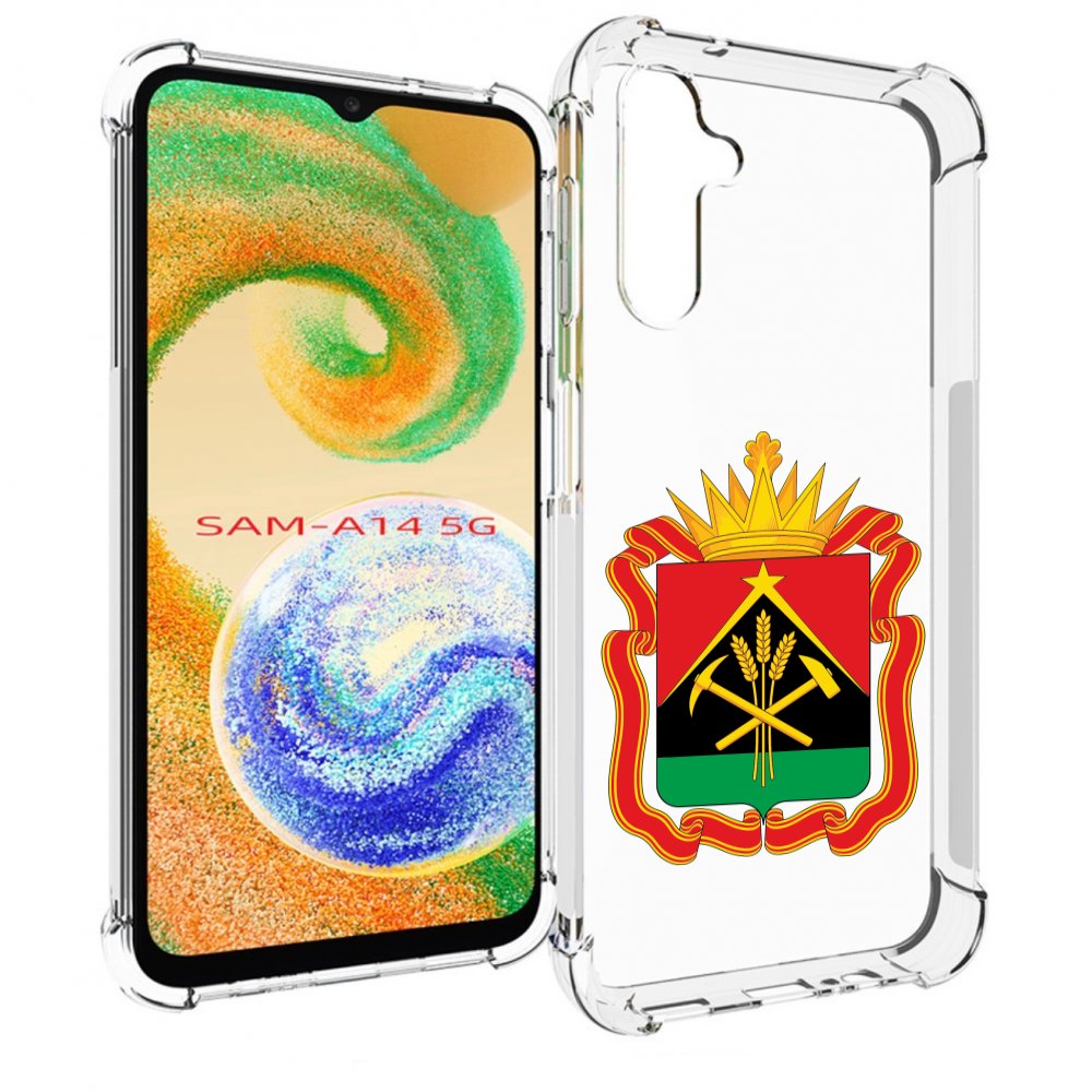

Чехол MyPads герб-кемеровскои-области для Samsung Galaxy A14 5G, Прозрачный, Tocco