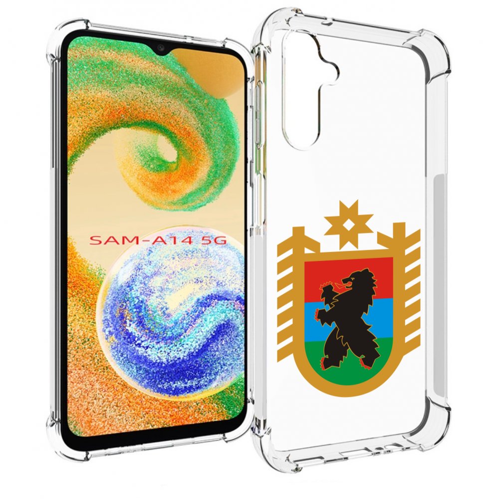 

Чехол MyPads герб-карелия-петрозаводск для Samsung Galaxy A14 5G, Прозрачный, Tocco